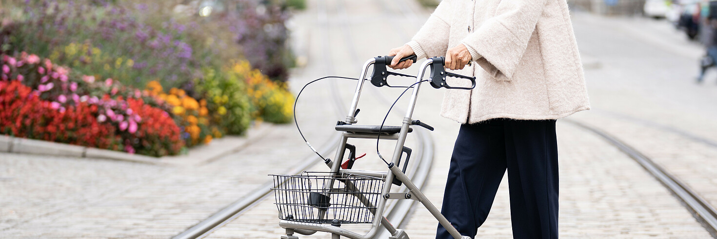 Mobilität trotz Gehunsicherheit im Alltag