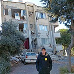 Zerstörung nach Erdbeben in Hatay / Türkei