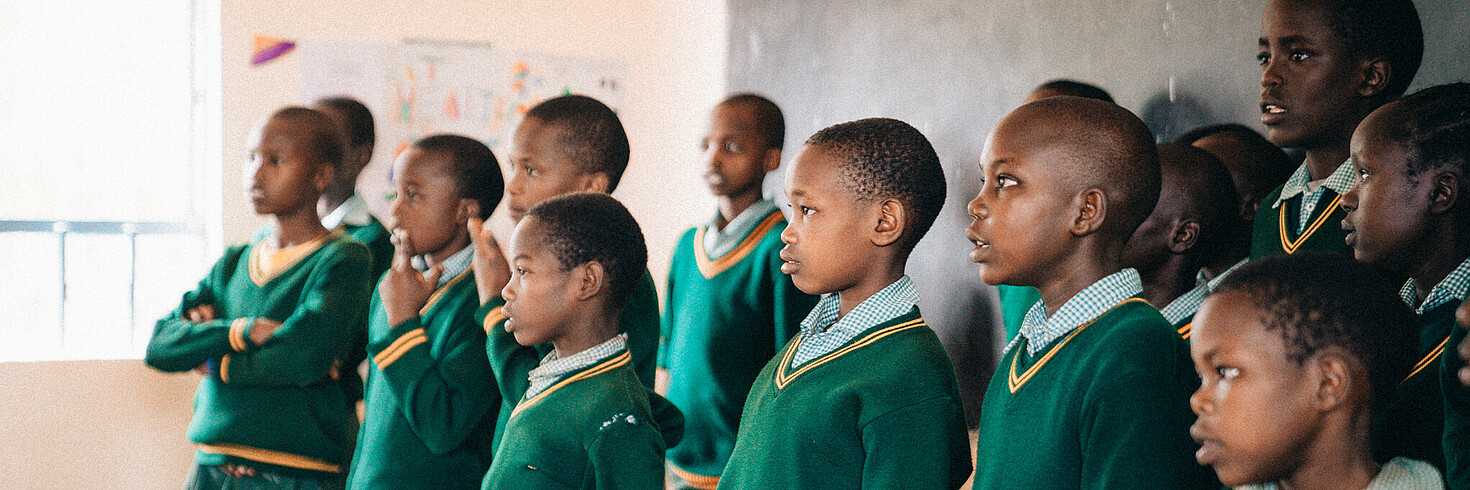 Schulkinder in Kenia