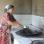 Frau in Tadschikistan