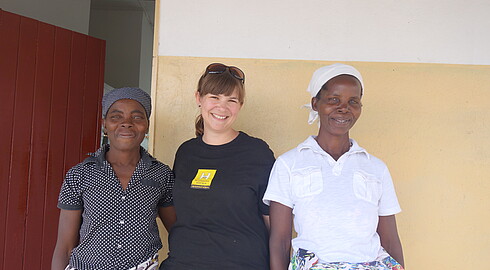 Katrin Jordan in Sofala: