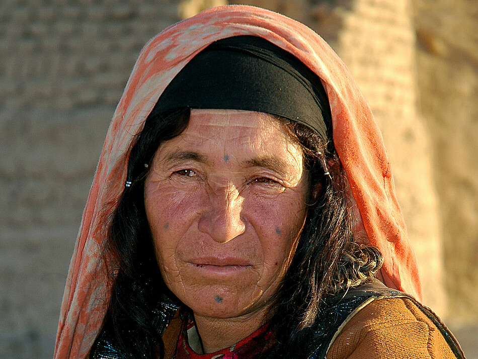 Frau in Afghanistan