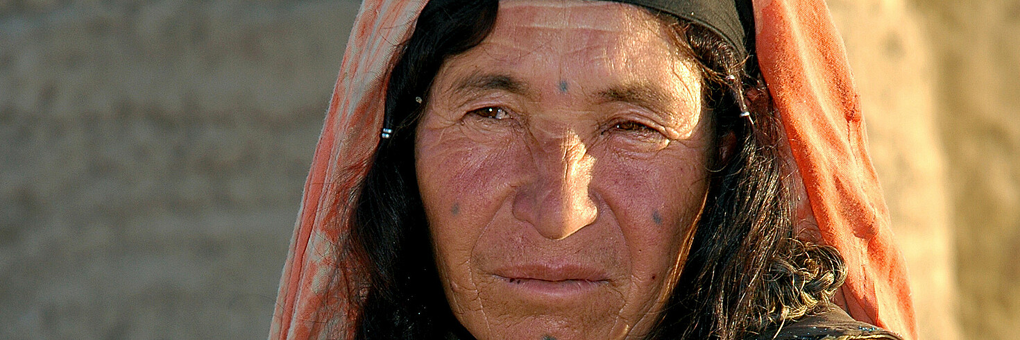 Frau in Afghanistan