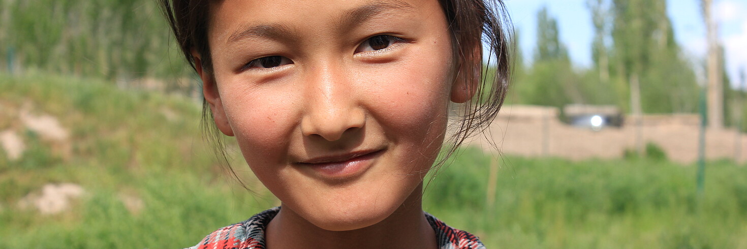 Kind in Tadschikistan
