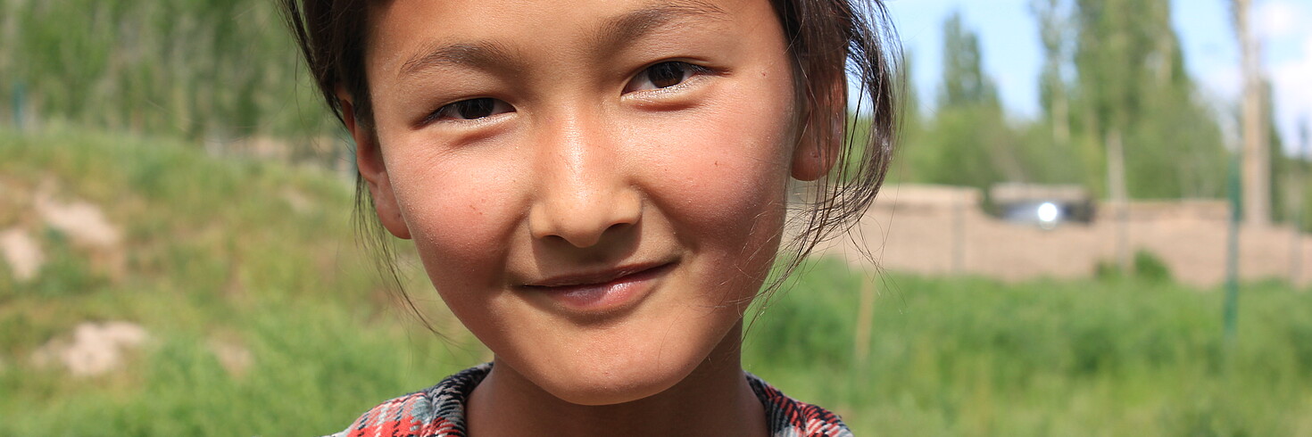 Kind in Tadschikistan