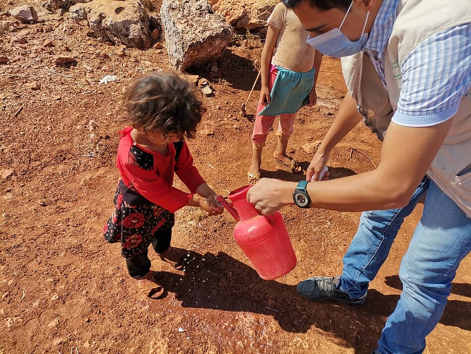 Syrien Nothilfe: Wasser