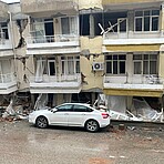 Zerstörung nach Erdbeben in Hatay / Türkei