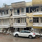 Zerstörung nach Erdbeben in Hatay / Türkei