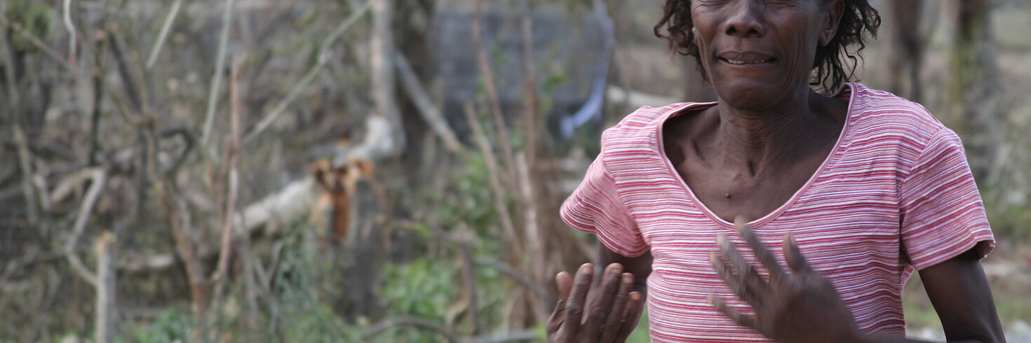 Angst vor Irma auf Haiti