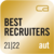 Logo Best Recruiters in Gold 