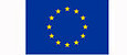 EU Flagge Blau mit gelben Sternen