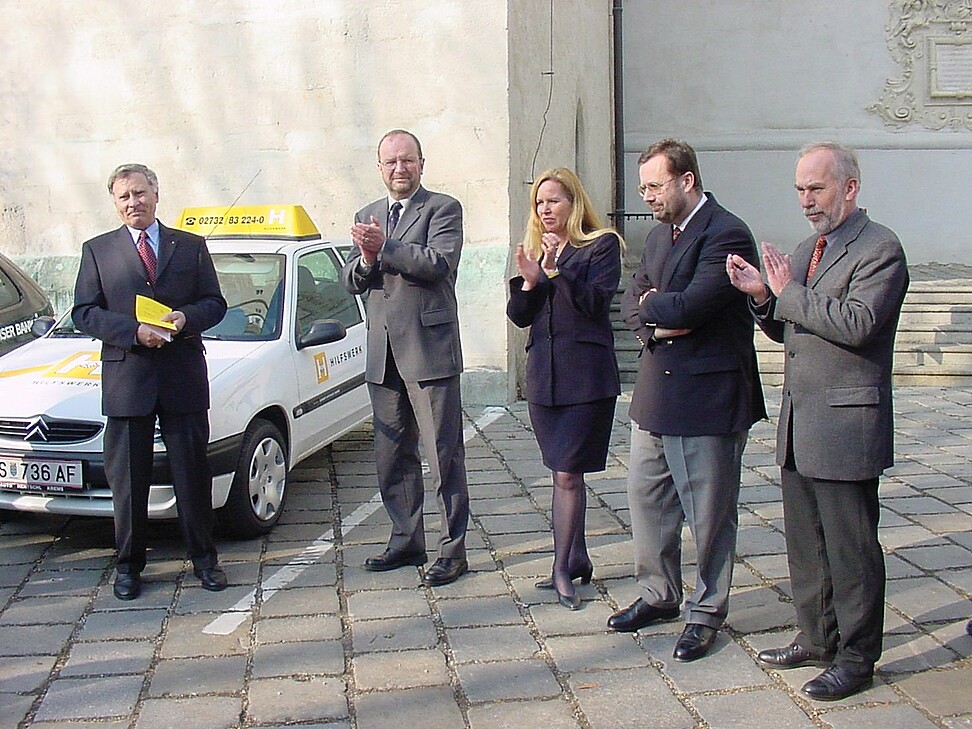 Autosegnung in Krems 2002