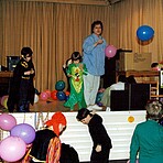 Erster Kinderfasching in den 80-iger Jahren 