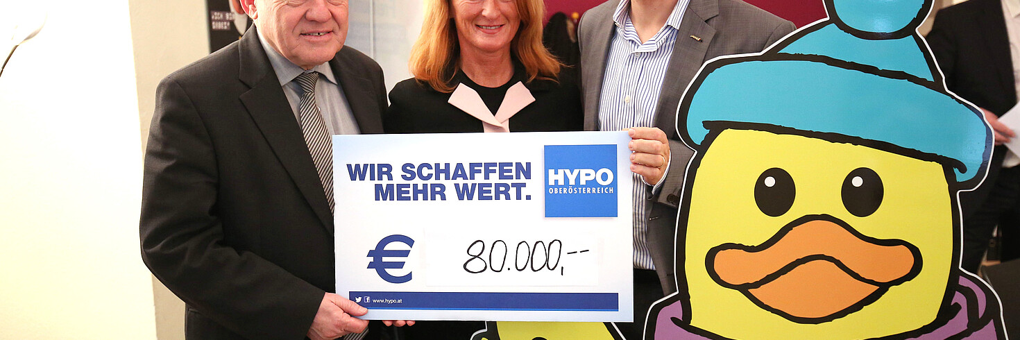 Bürger in Not Scheckübergabe