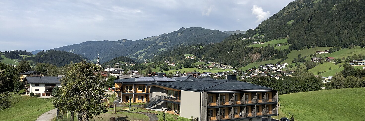 Ansicht des Gebäudes des Haus für Senioren in St Veit im Pongau