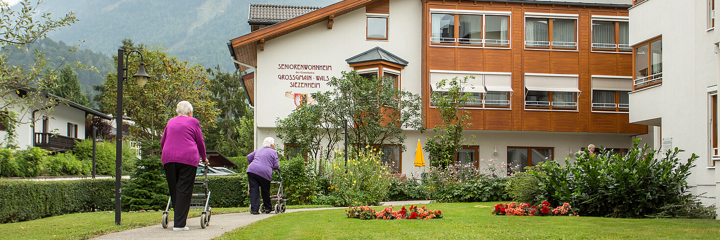 Ansicht des Gebäudes des Seniorenheim Großgmain Wals Siezenheim