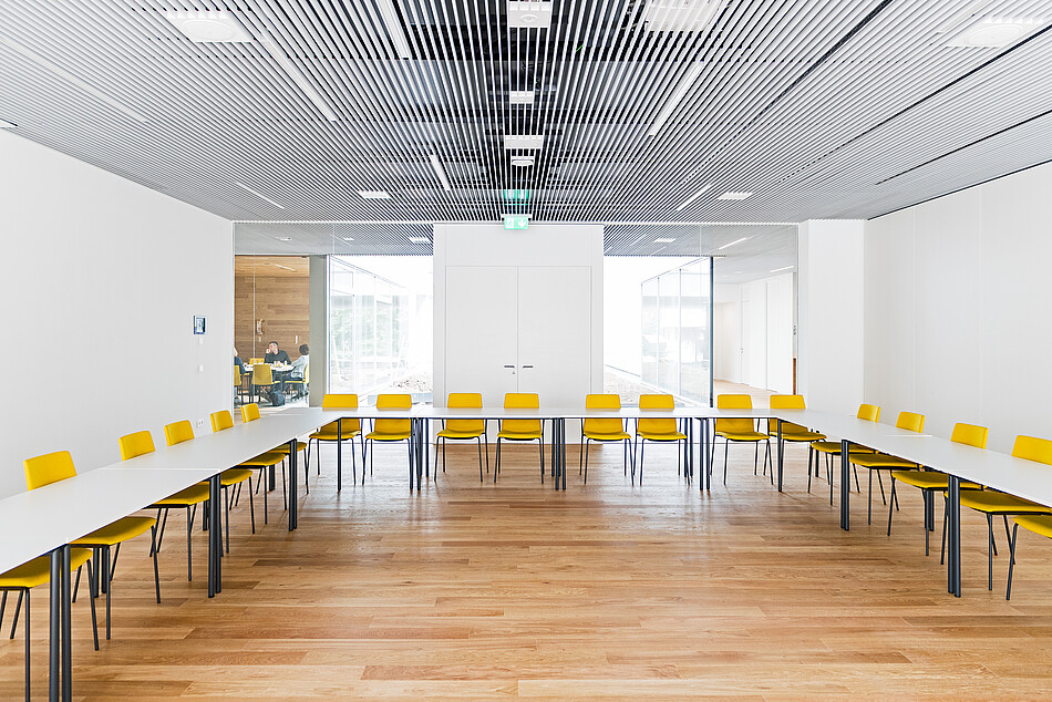 Hilfswerk Salzburg Wissenspark Puch Urstein Landesgeschäftsstelle Bildungszentrum Veranstaltungsraum Veranstaltungssaal Seminarraum Seminar Ausbildung Weiterbildung