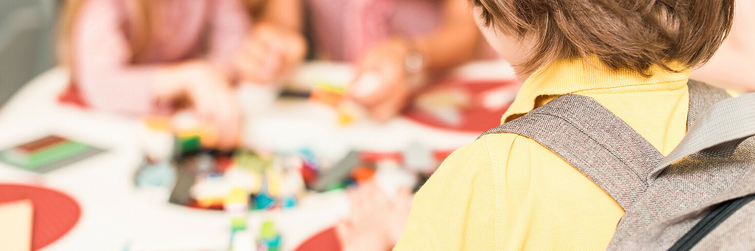 Kind im Kindergarten