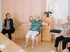SEWO Stattegg Hilfswerk Steiermark Gemeinsames Yoga