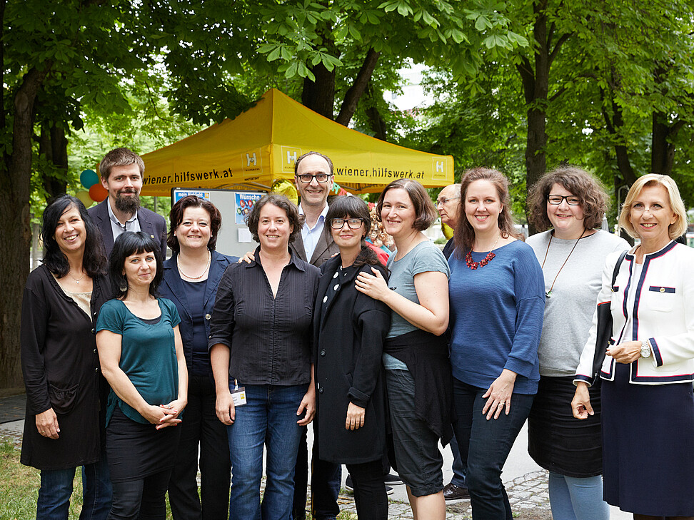 Die Leiterinnen der Nachbarschaftszentren