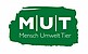 Logo in grün mit weißer Schrift des Verein MUT
