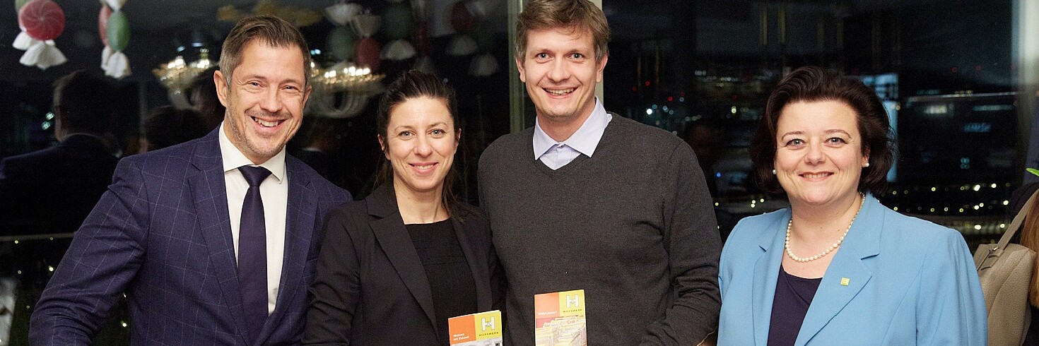 V.l.n.r.: Andreas Unger, Lorena Skiljan, Christoph Zinganell, Sabine Geringer